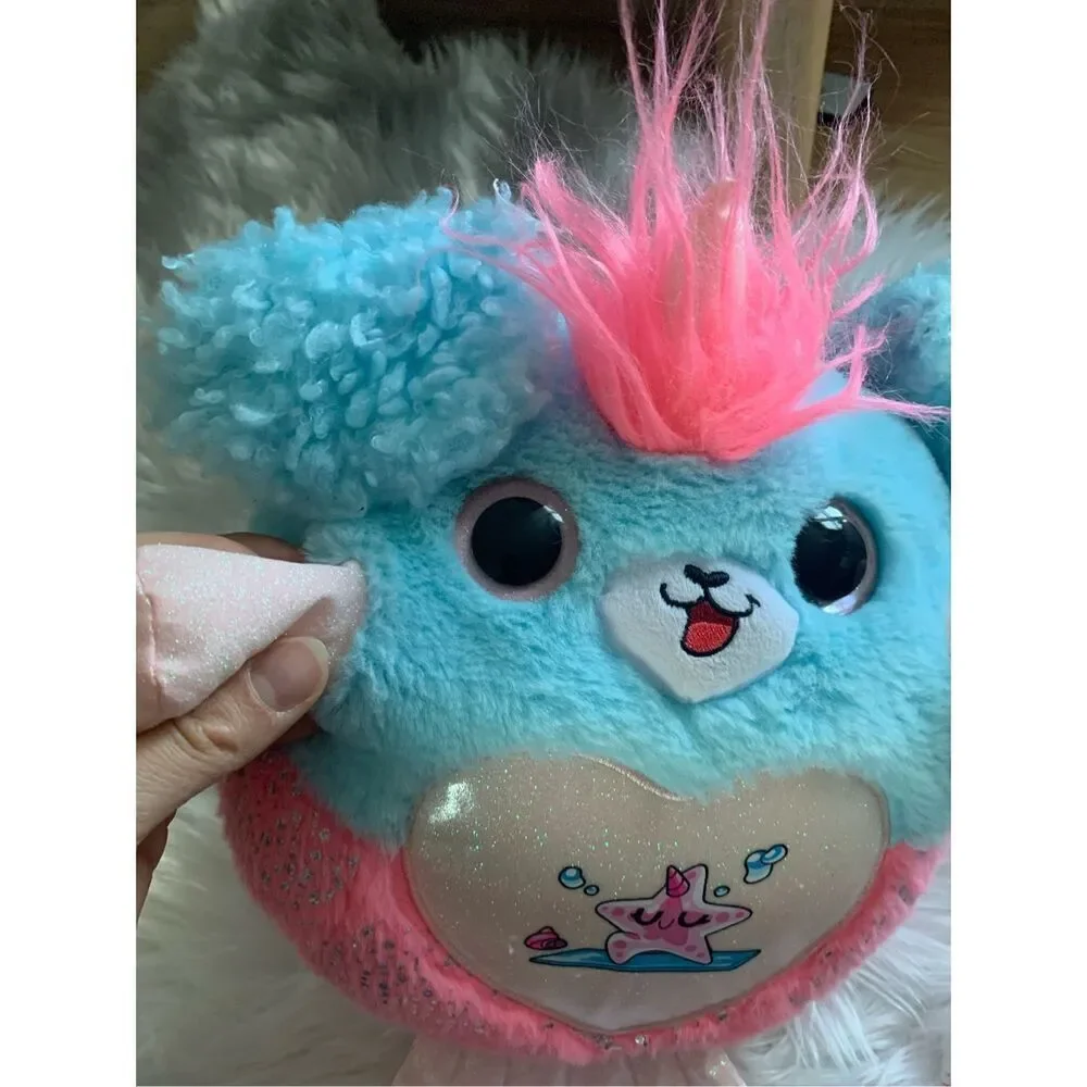 Mermaidcorn Plush Toy with 35 Surprises Magic Egg Water Globe Glitter Tail